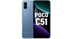 POCO C51 4GB+64GB BLUE MOBILE PHONE